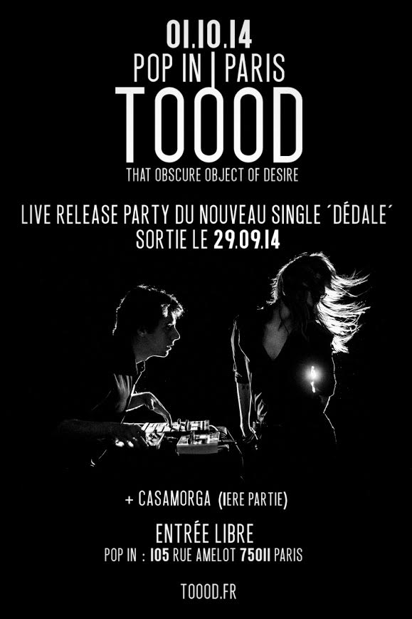 CONCERT RELEASE PARTY LE 01.10.14 AU POP IN (PARIS)